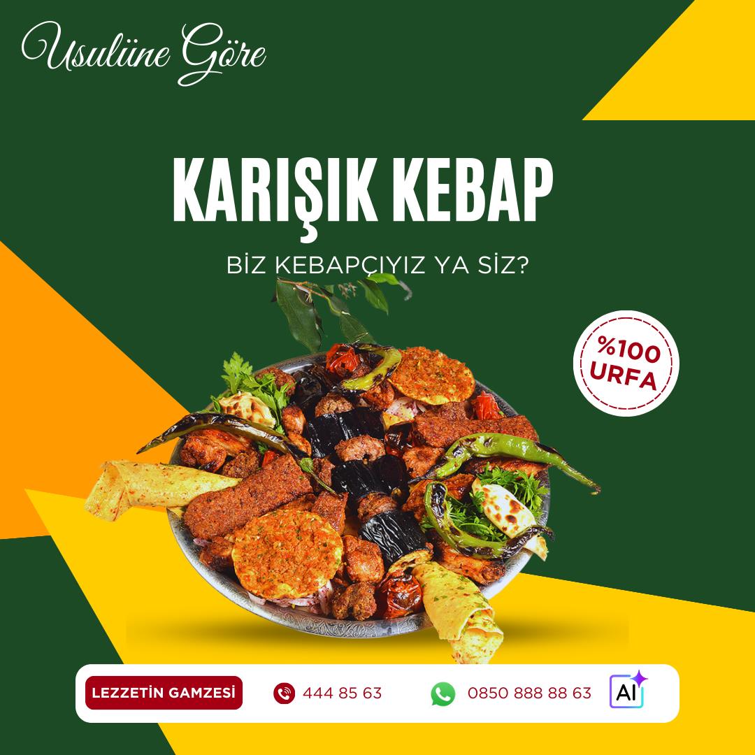 Anzelha Karışık Kebap 2 kişilik