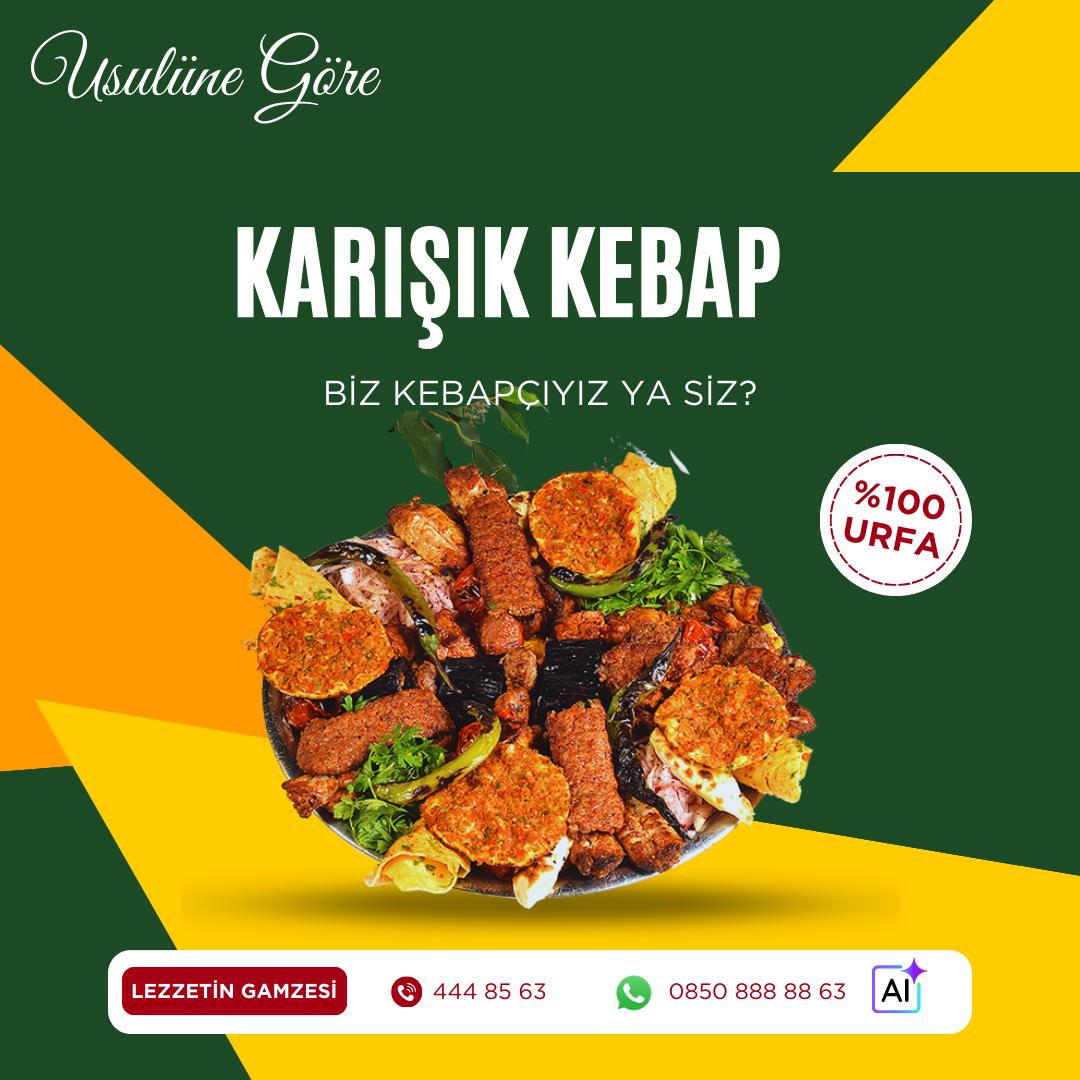 Anzelha Karışık Kebap 4 kişilik